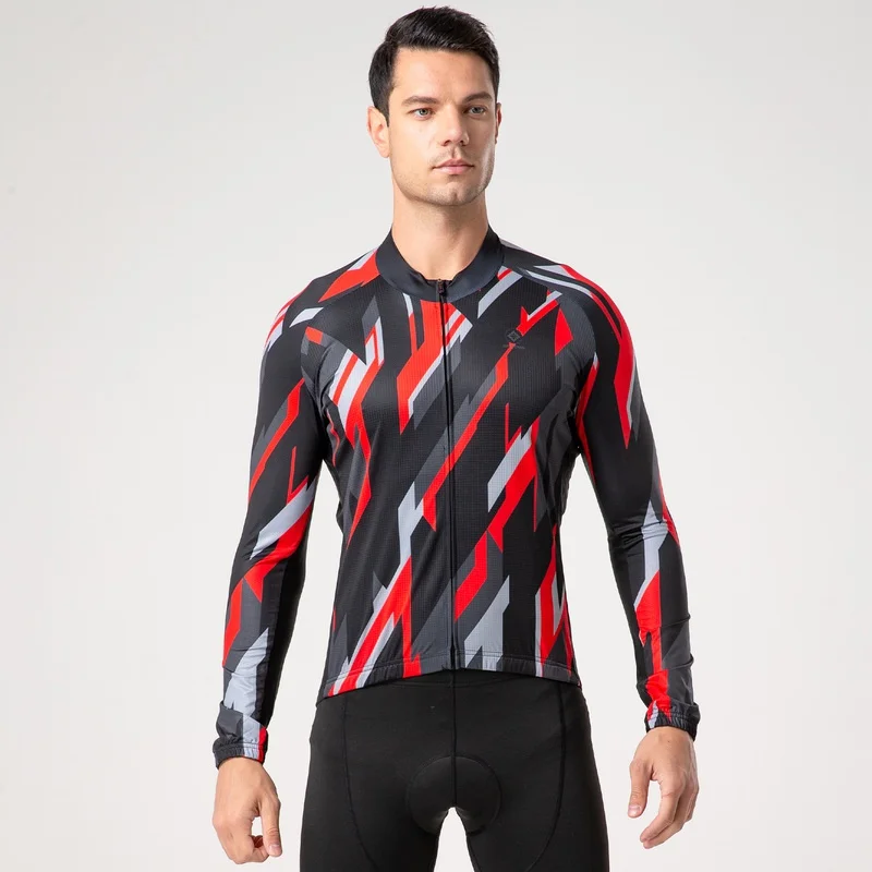 

Men Long Sleeve Bicycle Cycling Sets Anti-sweat Ridng Clothing Suits 3D Padding Cushion Sport Jerseys Customized/Wholesale