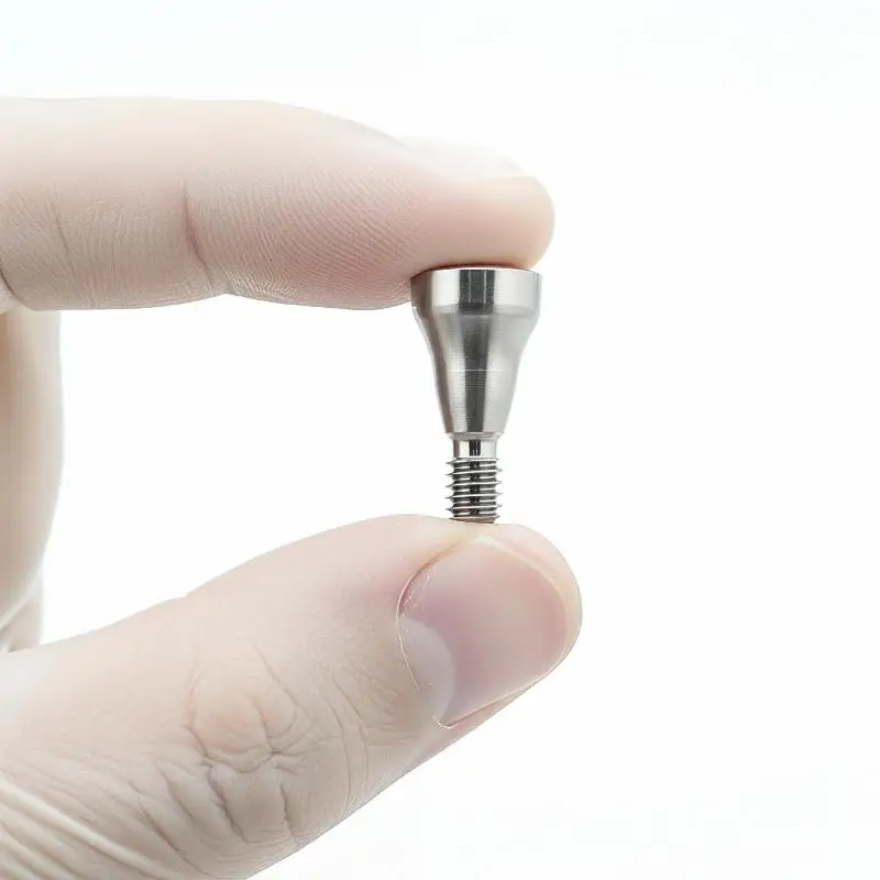 Titanium Healing Abutment Compatible with  System Dental Healing Cap Grade