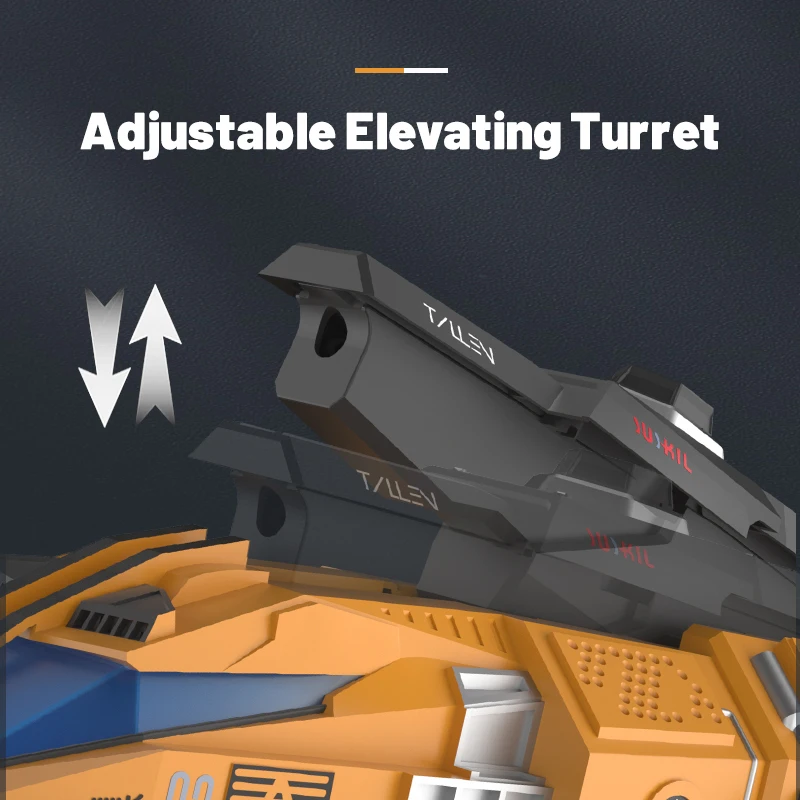 JJRC Q118 RC รถ 6WD หุ้มเกราะ Off-road Cross-Country รถปีนเขา RC Space Cars เปิดตัวกระสุนป้อมปืน Lift ของเล่น