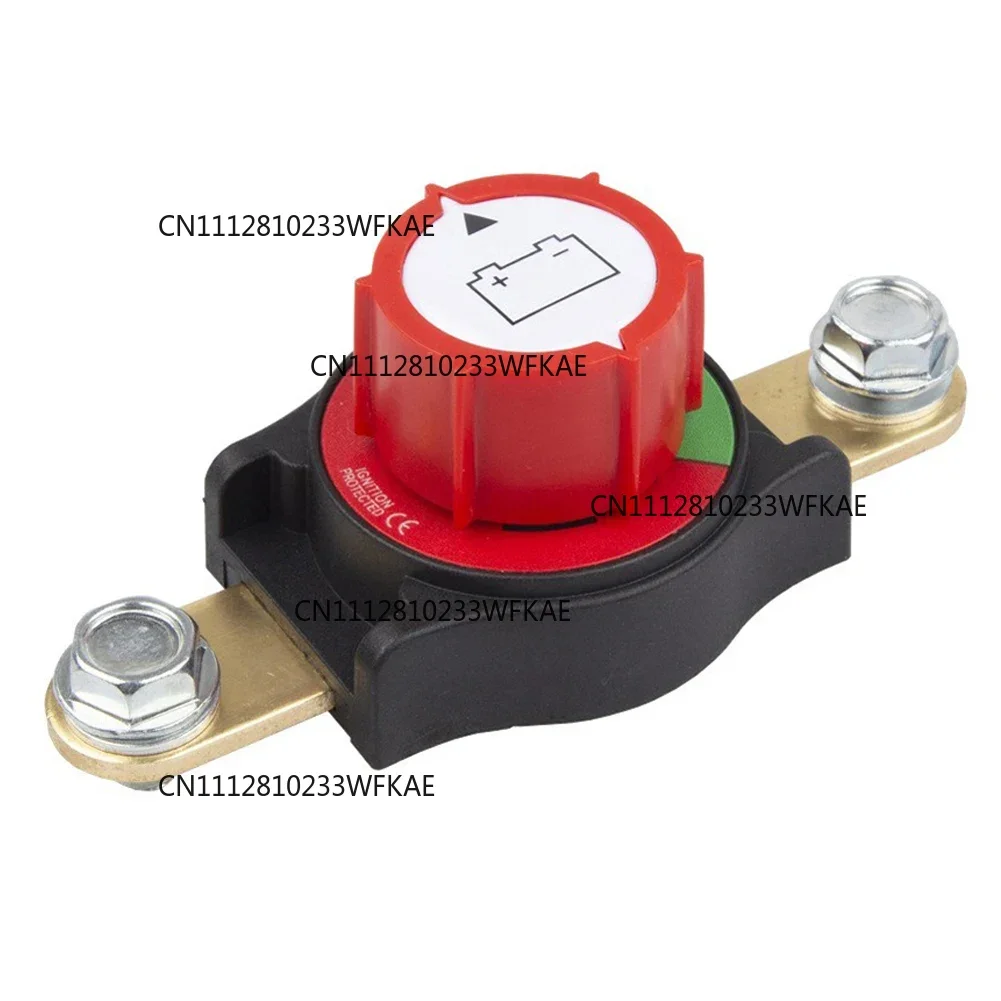 1-5PCS 12V 24V 48V Marine Battery Mass Switch 300A Battery Disconnect Switch Top Post Battery Switch for Boat