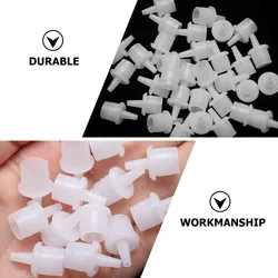 100 Pcs Glue Replacement Bottle Stoppers Eyelash Tips Dispenser Caps Plastic Applicator Nozzle Extender Bottle Applicator Tips