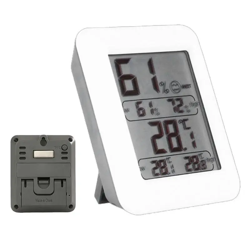 Electronic Digital Temperature Humidity Meter Home Thermometer Accurate Temperature Monitor Hygrometer For Garden, Greenhouse