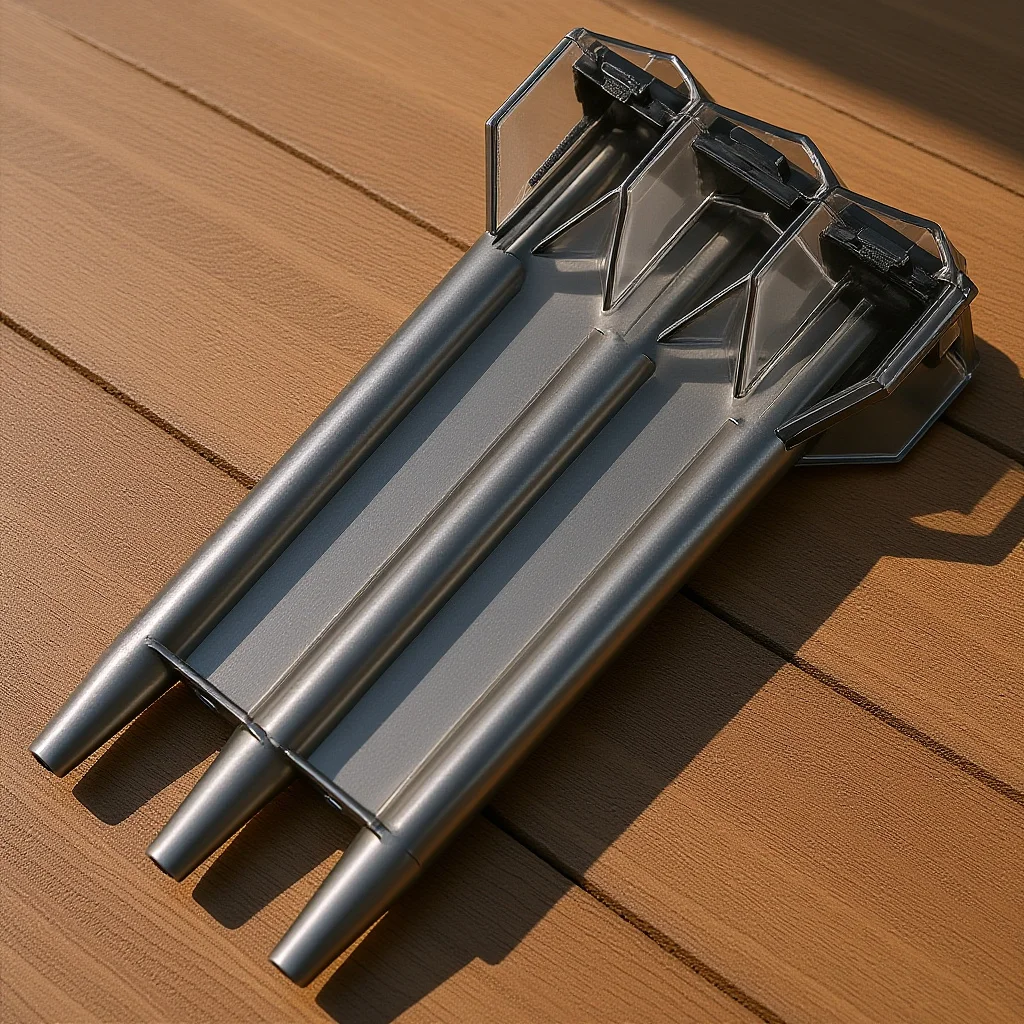 

1Set Portable Dart Case Lightweight Wear-Resistant Box Storage Organizer for Four-Edged Tips Carry