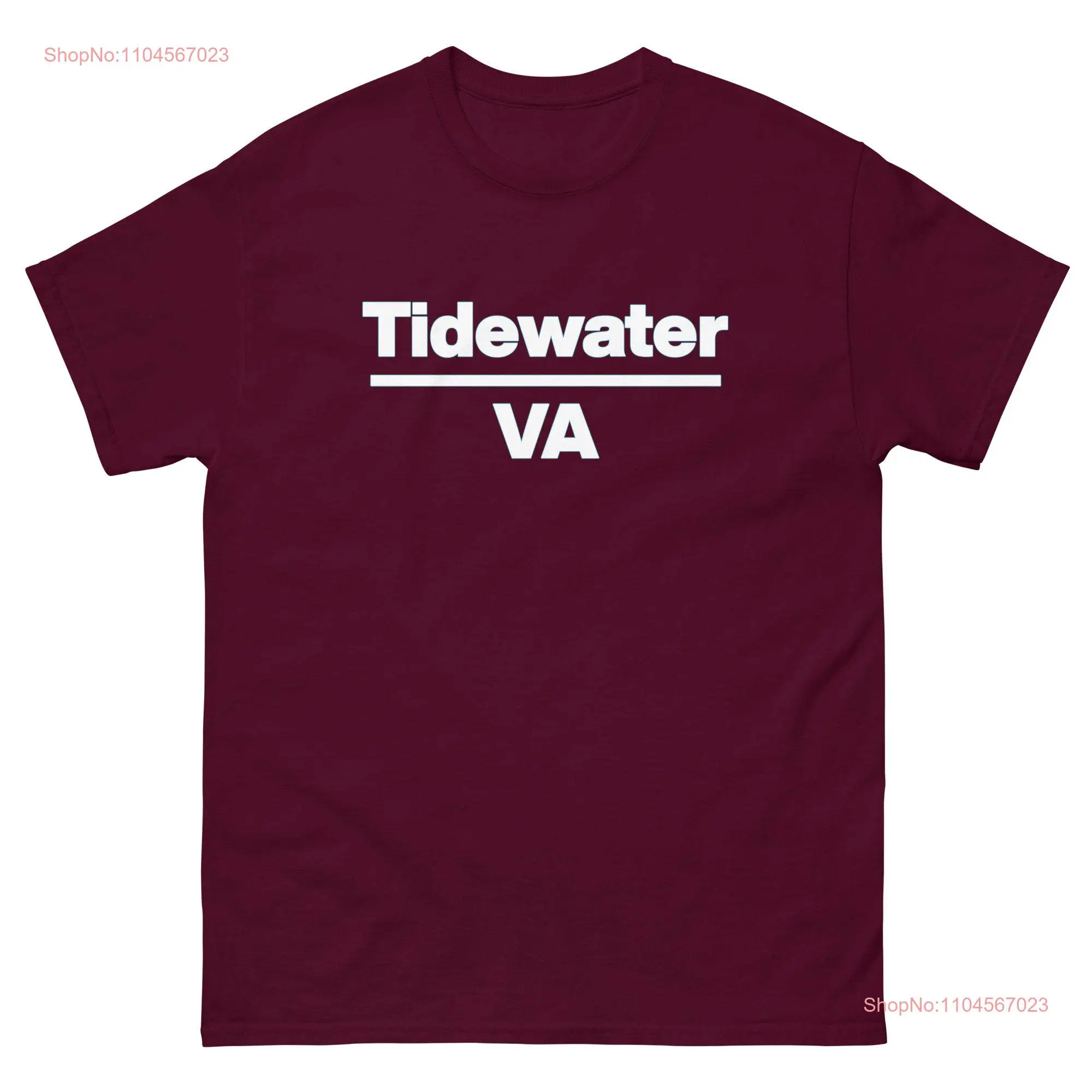 

Классическая футболка Tidewater с длинными или короткими рукавами