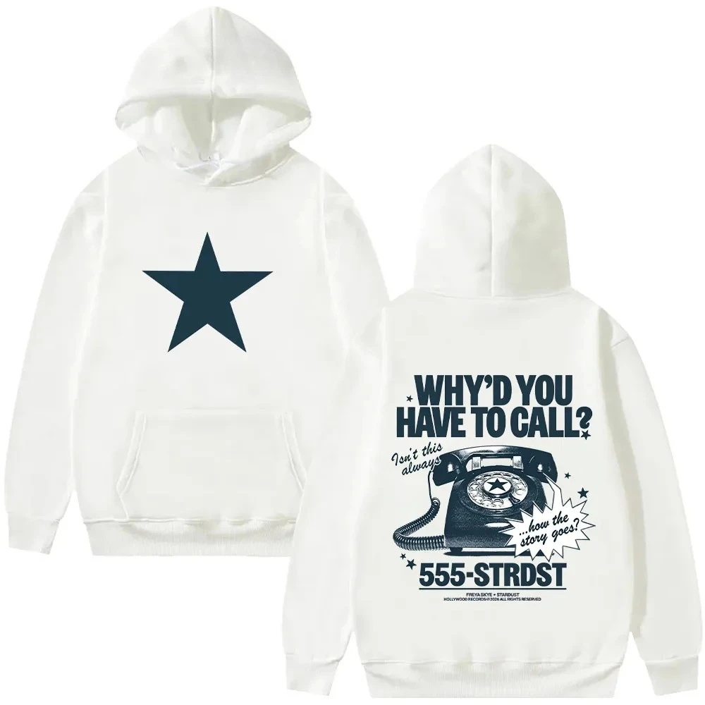 High Street Y2K Streetwear FreyaSkyeWhitaker Retro Cartoon Print Kapuzenpullover für Damen und Herren, lässiger Langarm-Hoodie – Detail 2