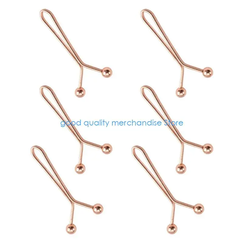 

Y5JD, 6 упаковок, брюки, рубашка, застежка на кнопки, металлические пуговицы, джинсы, пуговицы на талии, аксессуары для одежды