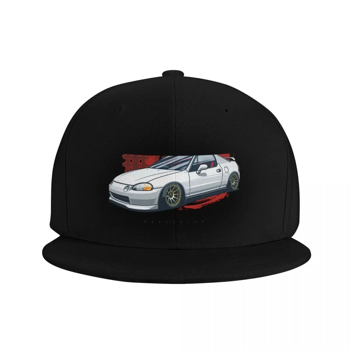 Civic (CRX) del Sol Essential T-Shirt.png Baseball Cap Sunscreen Hip Hop Hat Beach Girl Men's