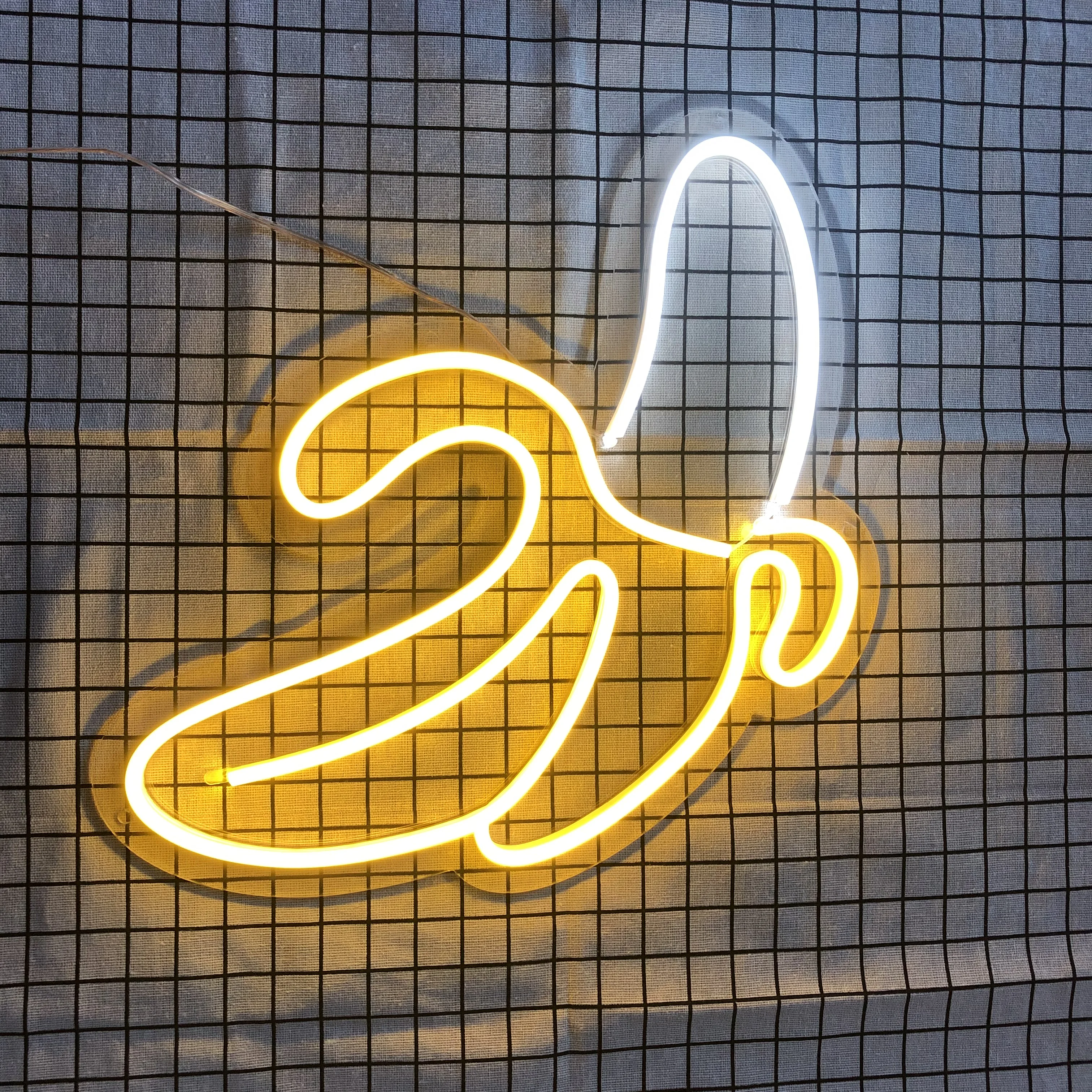 

Banana Neon Sign Light LED Hanging Wall Lamp Night Light for Bedroom Kids Room Bar Party Wall Decor Birthday Christmas Gift