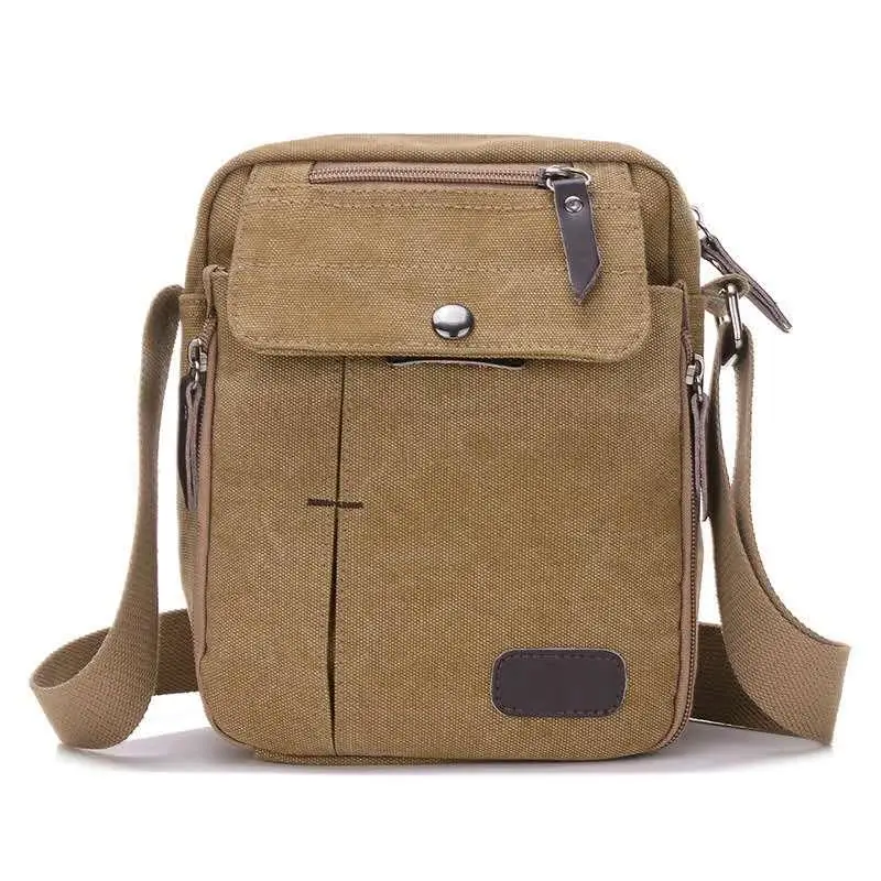 

2026 Men's Bags Canvas Bag Fashion Men Messenger Bags High Quality Brand Bolsa Feminina Shoulder Bags Shoulder Strap Handbags
