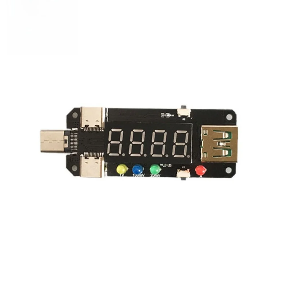 

Type C PD Activation Decoy With Digital Voltage Current Display Supports PD2 0 For Test Measurement Tool Accessory