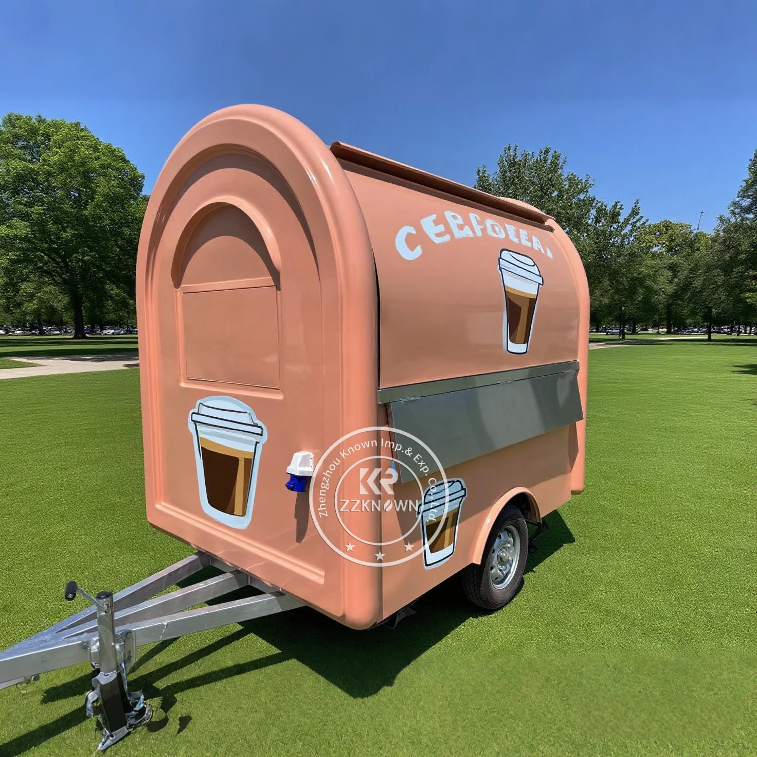 

2025 Australia Customizable Street Concession Food Trailer with Full Kitchen Outdoor Mobile Restaurant Food Cart