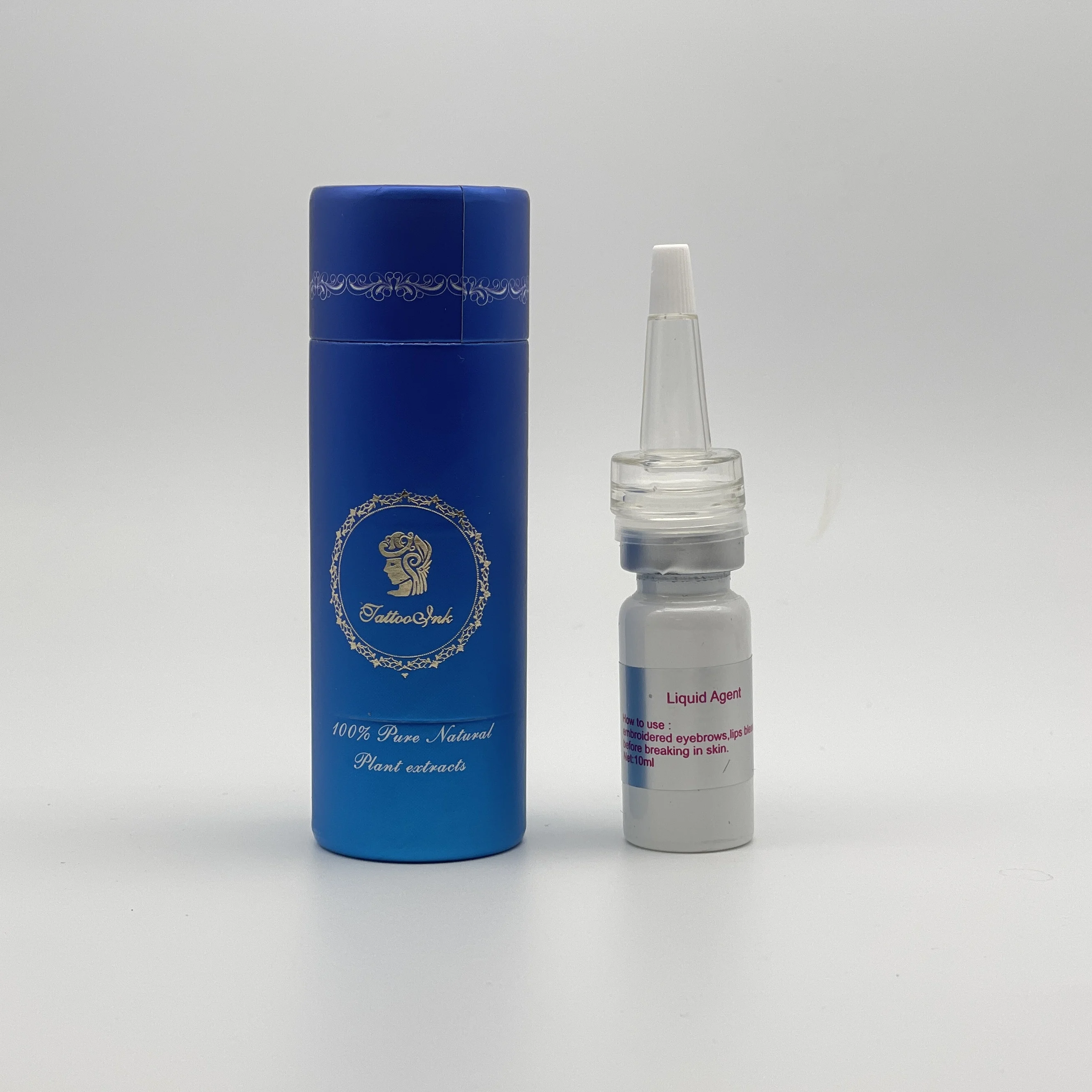 100% Permanent Makeup Tattoo Liquid lnsant Cream Fixed Agent For Microblading Eyebrow Lip Operation