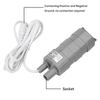 JT-500 DC Submersible Pump Lift 5 Meters 10L/M Micro Equipment Pump Shower Pum 12V/24V 17W for Garden Watering Washing Machines
