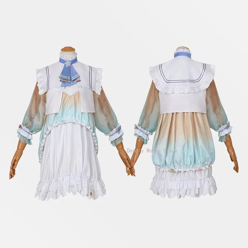 2025 projeto sekai ren len traje peruca em 25 nightcord lolita cantor palco uniforme terno festa de halloween cosplay