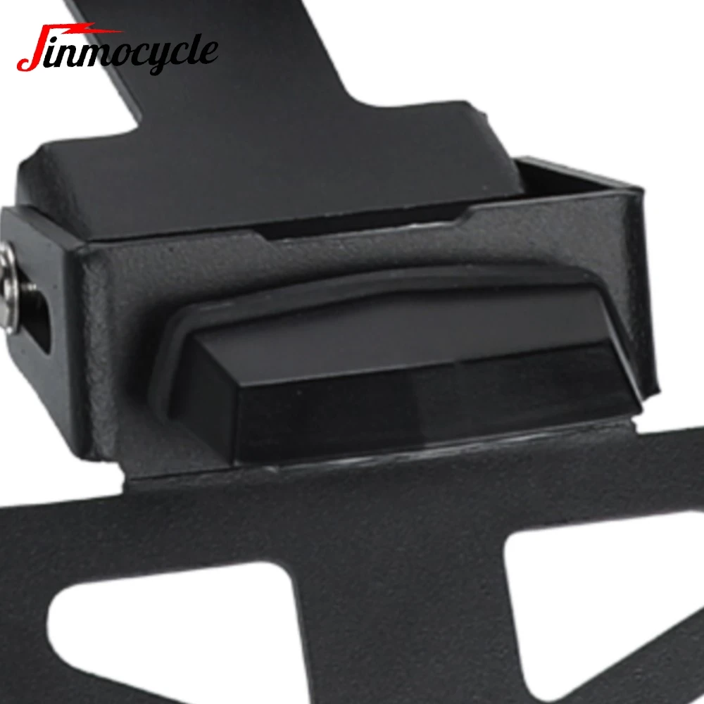 

For 660/690/950/990 Supermoto/SMC/SMR Motorcycle License Plate Holder Number Plate Adjustable License Plate Relocation Bracket