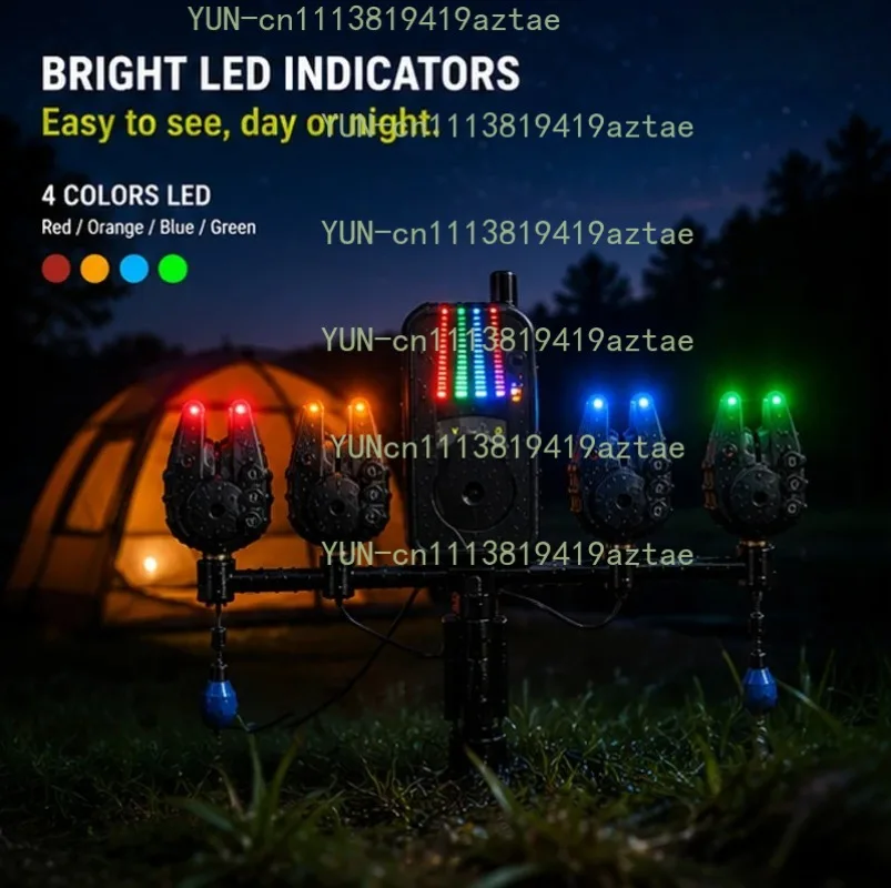 Waterproof Durable Wireless Fishing Alarm JY-82 European Carp Fishing Bite Alarm with Beep Sound