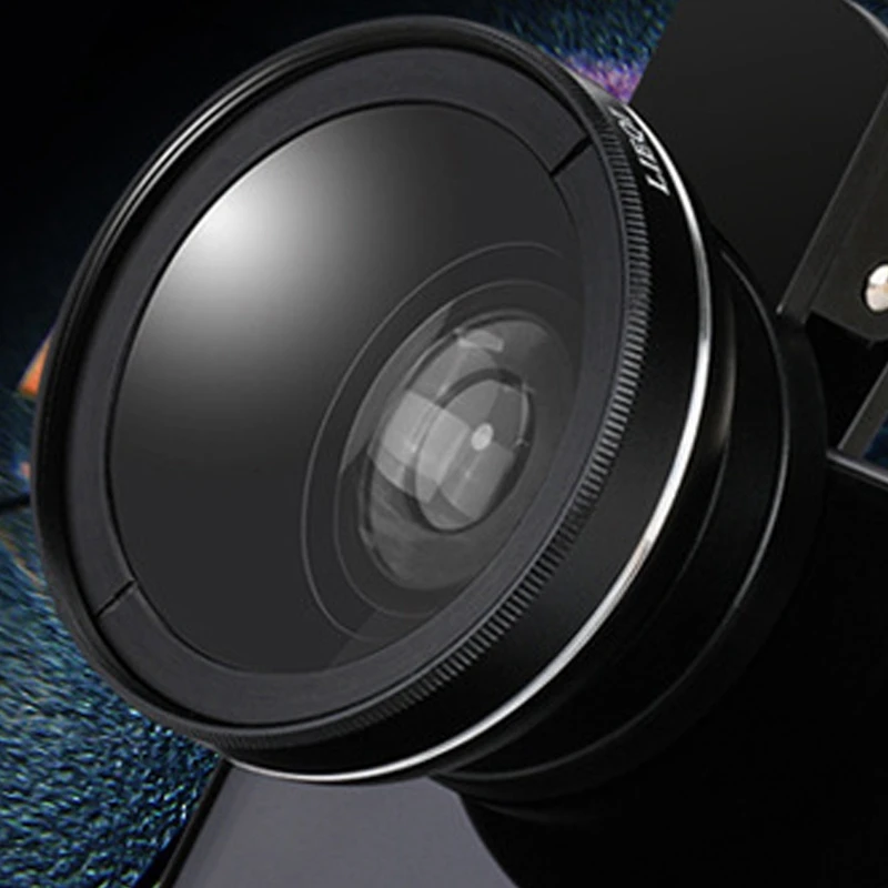 Telefoon Lens 0.45x Ultra Groothoek Macro Lens Telefoon Externe Camera Voor Apple Samsung Xiaomi