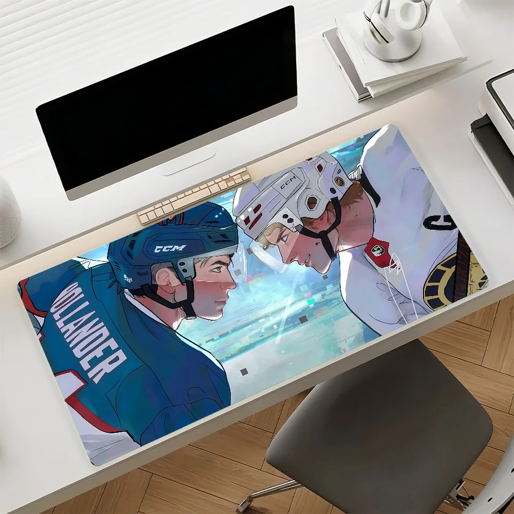 Popular TV Heated Rivalry Mouse Pad Anti Slip Rubber Edge Locked Thickened Laptop Gaming Desk Mat