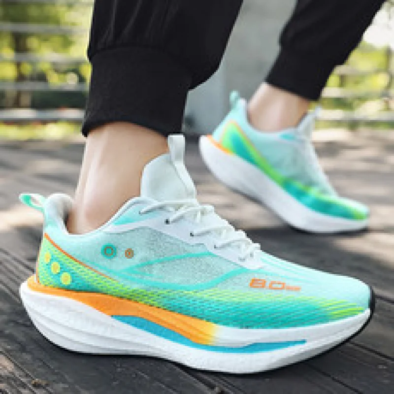 

Мужская осенне-зимняя новинка, спортивная повседневная обувь с низким берцем и мягкой подошвой, легкая дышащая сетка - модные уличные походные ботинки