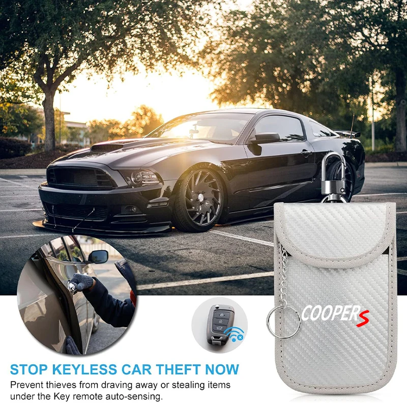 MINI Cooper JCW WORKS R55 R56 F55 F56 R57 R58 R59 R60 R50 R53 R52 Clubman用 車の鍵収納バッグ オートキーティンヤーオーガナイザーボックス