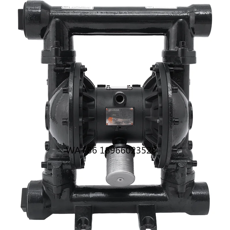 

QBY3-65Q Air Operated Diaphragm Pump Water Nodular Cast Iron Oil Sewage Transfer Pneumatic Pump