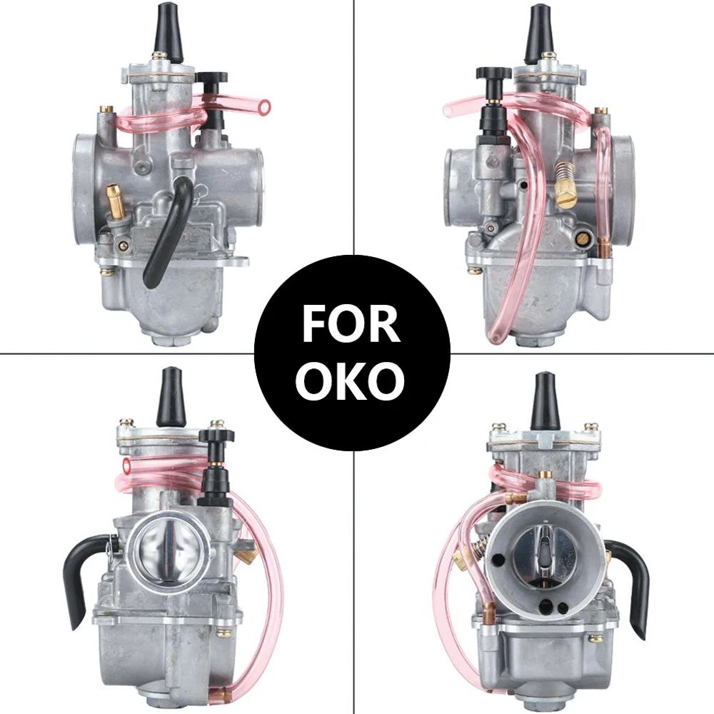 Universal PWK 21 24 26 28 30 32 34 2T 4T Motorcycle Carburetor With Power Jet For Yamaha For Mikuni Koso For ATV