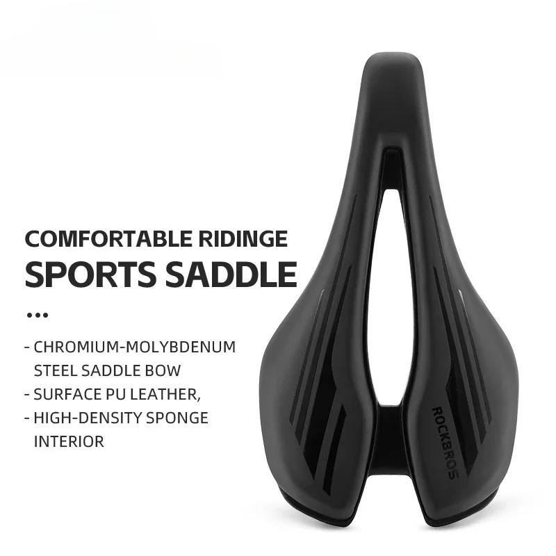 Wholesale PU Breathable Soft Seat Cushion Bicycle Seat Saddle MTB Road Bike Saddles Mountain Bike Saddle