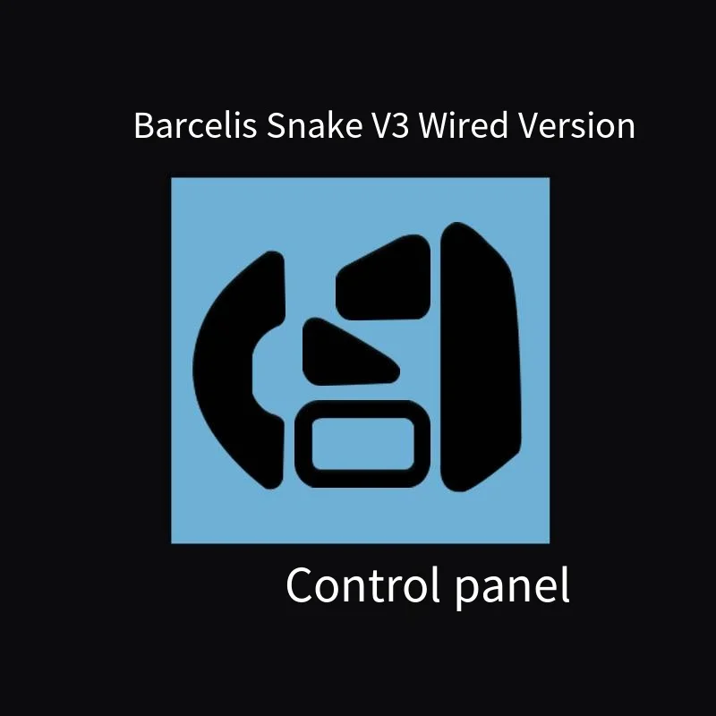 Suitable for Razer Basilisk V3 Wired Mouse Wrist Rest, Made of PTFE Material
