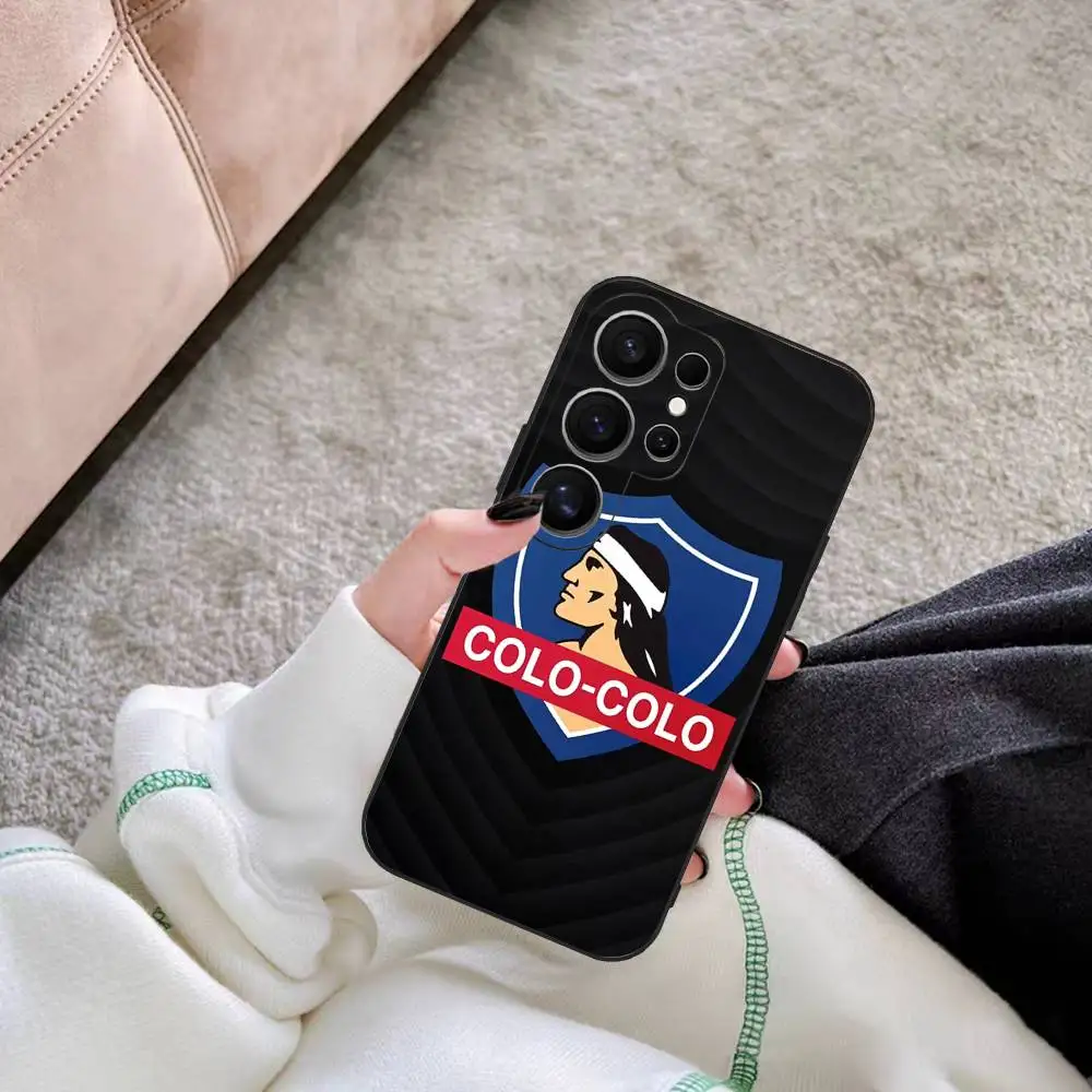 حافظة هاتف New Club Social Y Deportivo Colo لهاتف سامسونج S 24 Fe 25 Ultra Plus 20 Lite 21 30 22 23 24 22 Ultra 5G Fundas