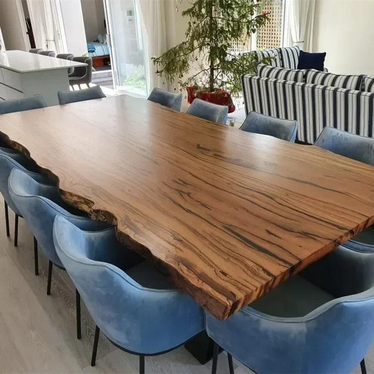 Slab Walnut Dining Table Wooden Board, Solid Wood Table Board, Unique Grain, Customizable, Multiple Sizes Available