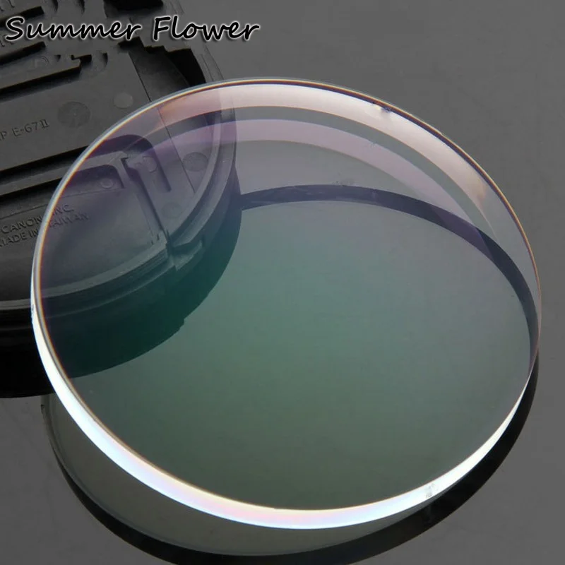 Anti Blue Ray Clear Aspherical Lenses Eye Prescription Optical Glass Transparent Anti Break Blue Light Block Lenses