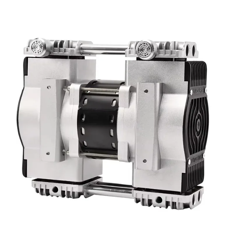 

Customizable Strong Suction 480 L/min Dry Piston Twin Piston Oilless Vacuum Pump for CNC - Factory Direct