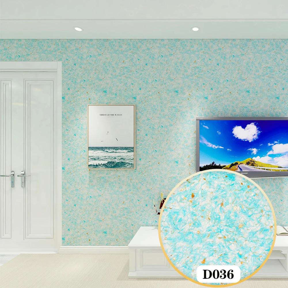 

D036 Silk Plaster Liquid Wallpaper Wall Grace Coating Covering Paper