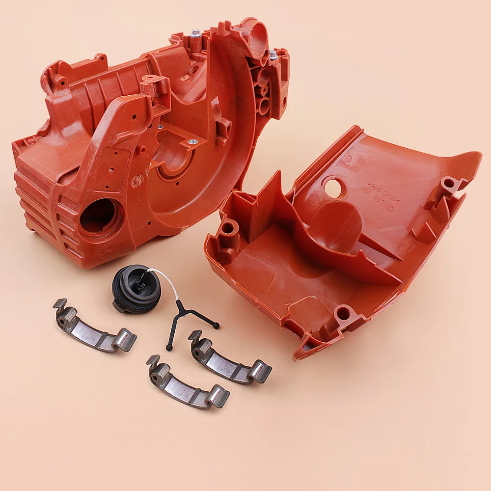 علبة المرافق محرك الإسكان خزان النفط غطاء الغطاء العلوي كليب عدة ل HUSQVARNA 445 450 445E 450E بالمنشار غطاء بلاستيكي أجزاء 537438201