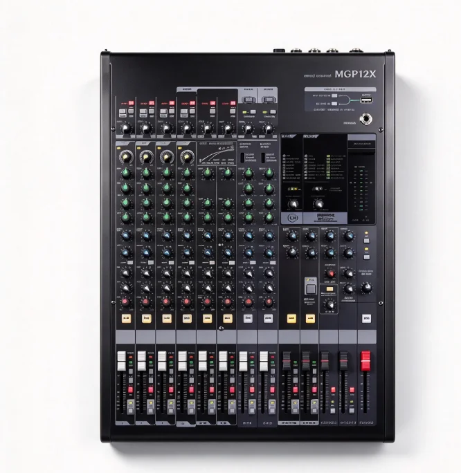 MGP12X MGP16X Professional Audio Mixer 12 Channel 16 Channel Dual Reverb Effects Group Mixing Console Stage Performance Conferen
