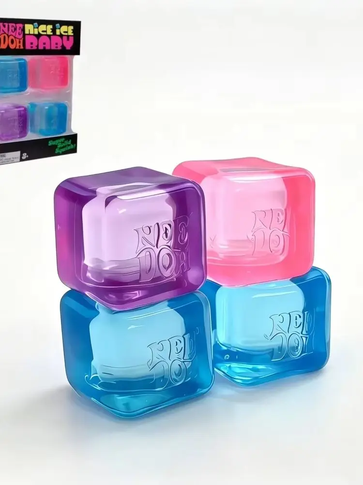 2026 Neuerscheinung Schylling Needoh Nice Cube, Sensorisches Spielzeug, Stressabbau-Blöcke, Stressabbau-Puzzles, Druckentlastungs-Spielzeuge