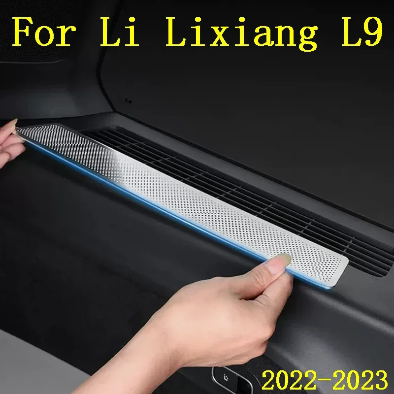 

For Li Lixiang L9 2022 2023 Car Small Rear Seat Window Air Outlet Protective Cover Anti-blocking Interior Accessories