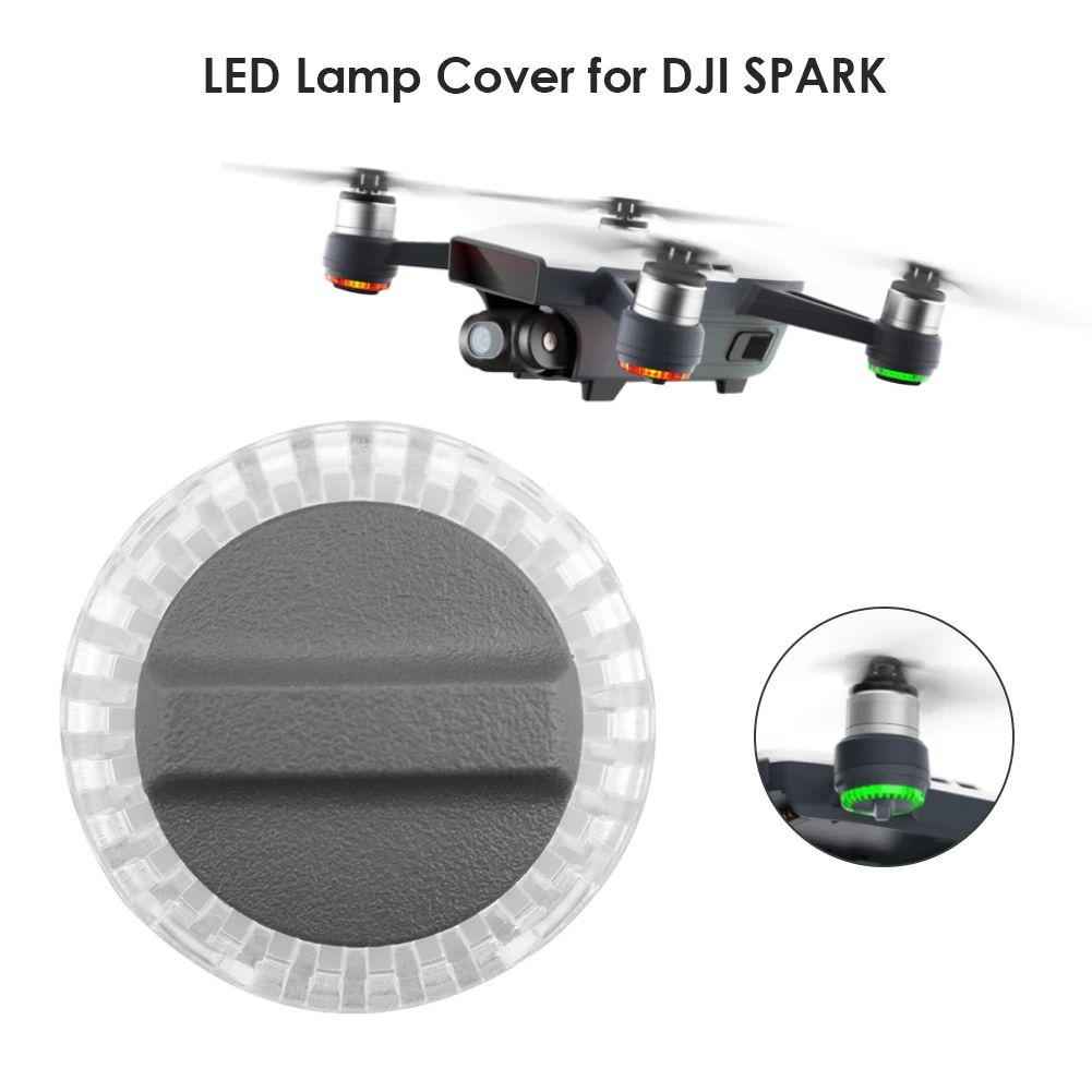 Mini Accessories Good Quality Originali for DJI Spark Component Lamp Shell RC Drone Replacement Repair Part LED Cover