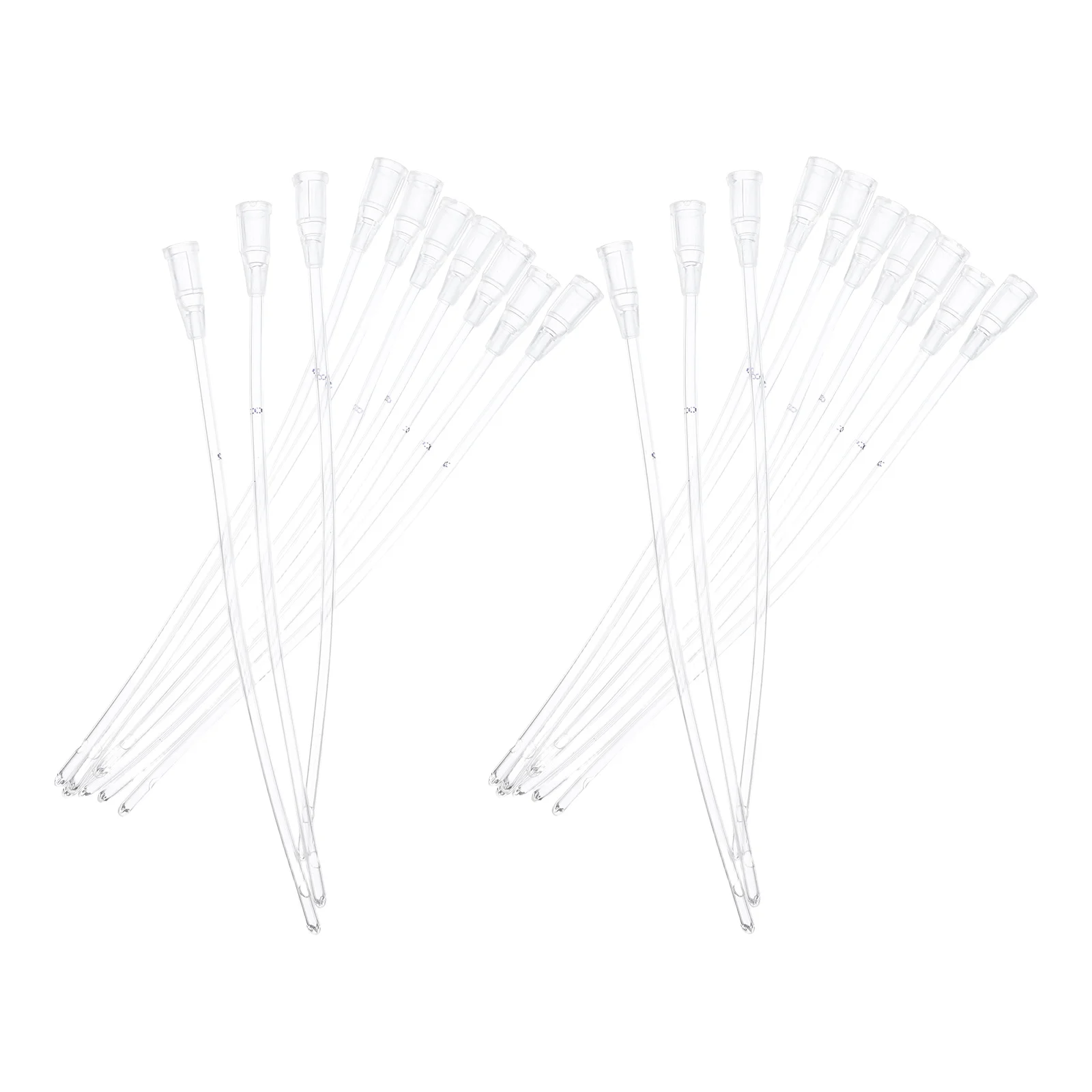 

50pcs Parrot Tube Hose Silica Gel Funnel End Fittings Precise Water Milk Soft Easy Clean Accessories Transparent Feeder