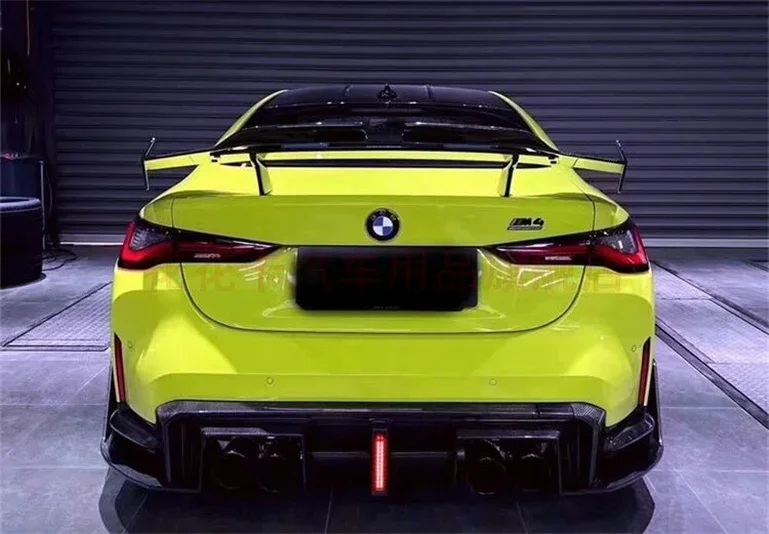 Spoiler For BMW G20 G22 G23 G26 G30 G42 G80 G82 G83 M3 M4 M5 2020+ Rear Wing Lip Tail Trunk Spoilers Real Carbon Fiber