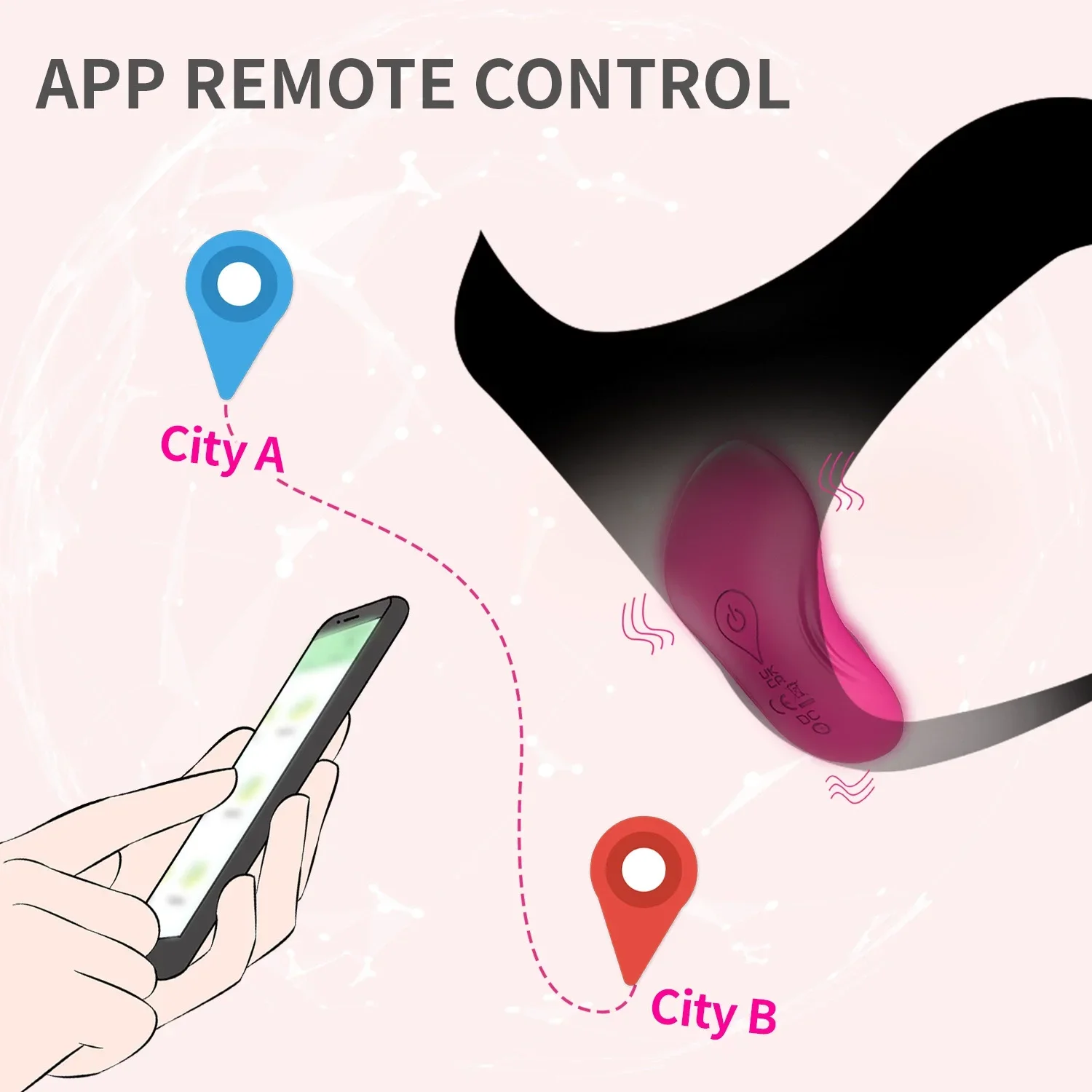 سراويل داخلية يمكن ارتداؤها صغيرة البظر هزاز النساء البظر محفز هزاز APP التحكم لعبة الجنس للأزواج الإناث الاستمناء الكبار