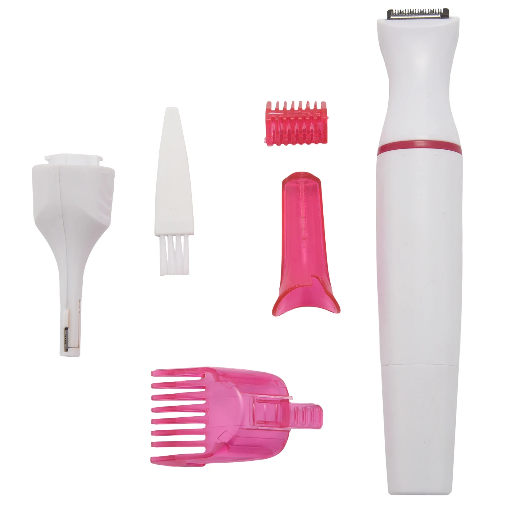 A18Z-5 In 1 Hair Removal Shaver Female Electric Shaving Machine Trimmer Razor For Eyebrow Face Underarm Bikini Hair Removal