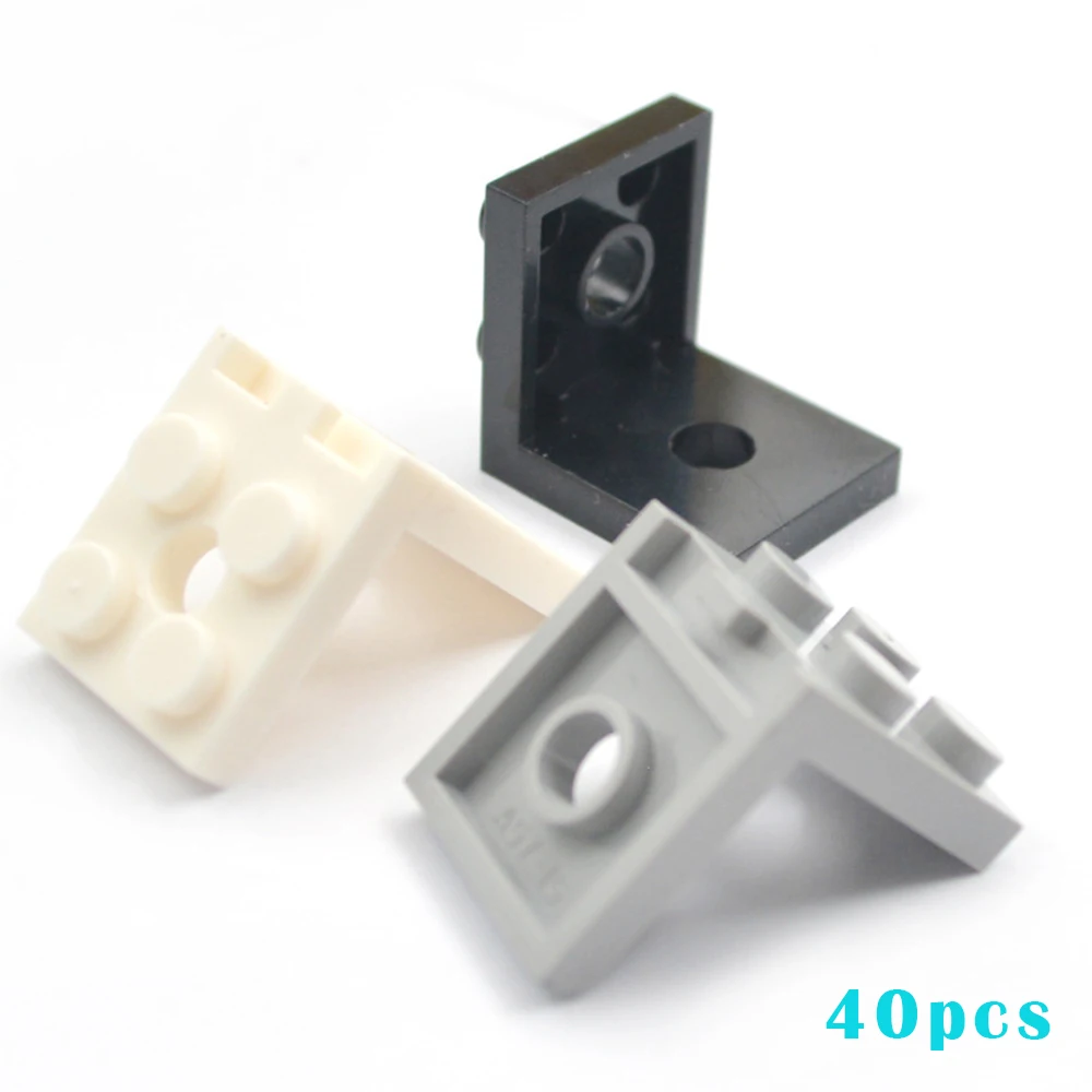 40 pçs 2x2 pontos figuras suporte base placa de parede diy moc vitrine suporte blocos de construção 3956 crianças brinquedos presentes natal