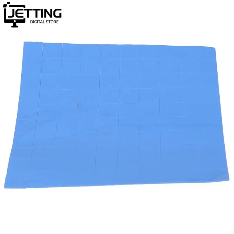 100Pcs Thermal Pad GPU CPU Heatsink Cooling Conductive Silicone Pad 10*10*0.5mm