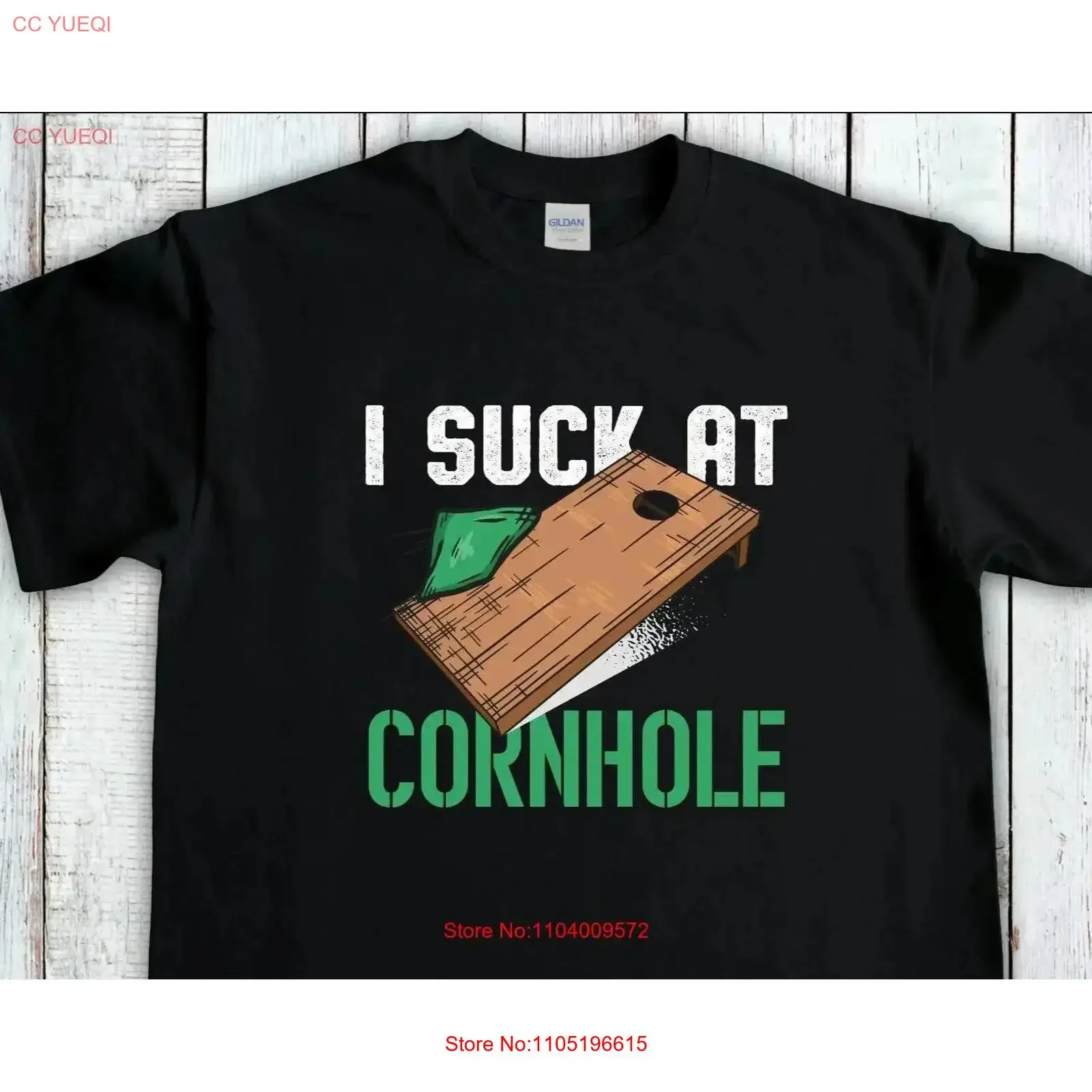 Corhole T Shirt Cornhole Player Game and Tournament Day Bean Bag Toss tee Champ vintage Washed Casual Stylish Breathable Unisex