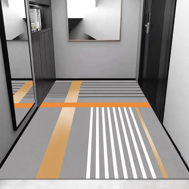 Diatom mud can be cut into the door mat, non-slip entry door, absorbent bathroom toilet door mat