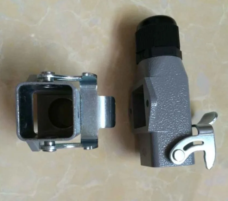 1PCS，19200031250 Harding Socket Han  HARTING Back Cover Lower Shell, Harding 5-core Base