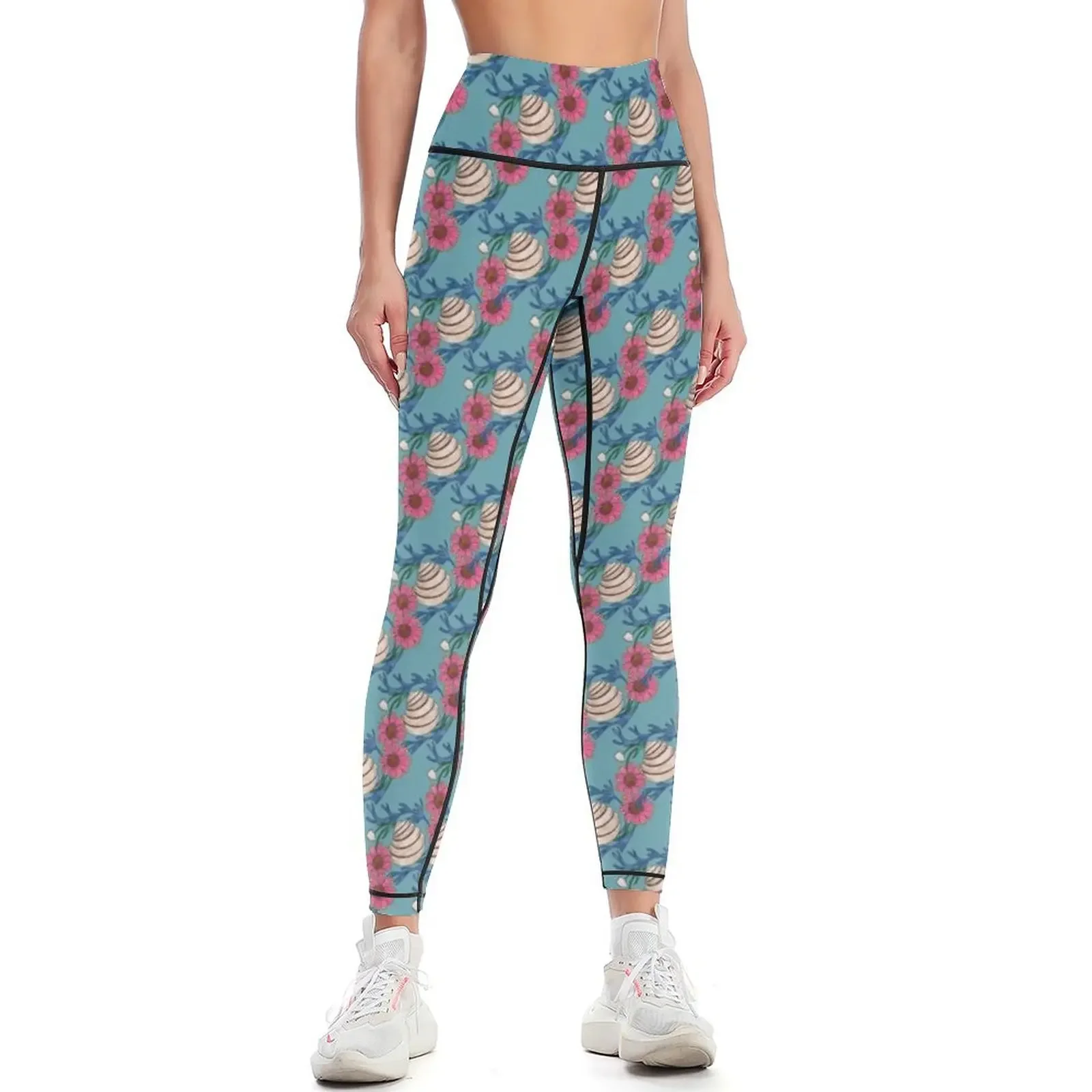 

Pawleys Island Shell Leggings Women sportwear Female legging pants Women's push up sports for gym Womens Leggings