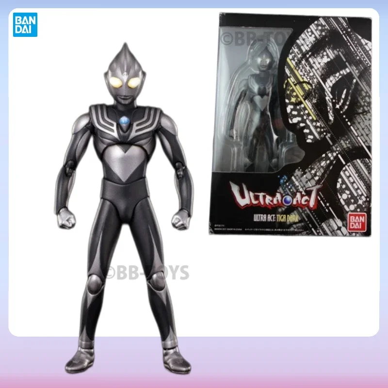 

In Stock Bandai Ultra-ACT Ultraman Series Dark Tiga Movable Anime Action Figure Collectible Original Box Finished Toys Hobby BB