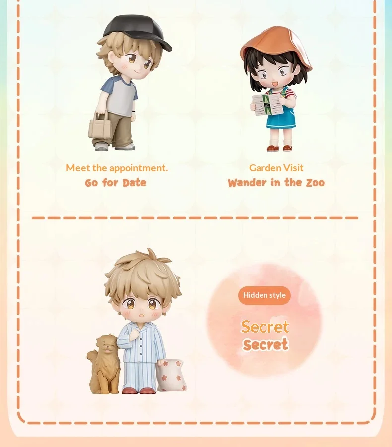 Original Pop Mart Skip and Loafer Shining You Blind Box Iwakura Mitsumi Shima Sousuke Sammelfigur Anime-Spielzeug Ornament Geschenk – Detail 7